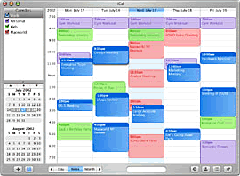 iCal screenshot
